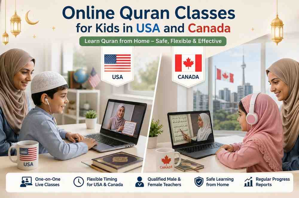 Online Quran Classes for Kids in USA and Canada | One-on-One Quran Learning for Muslim Families